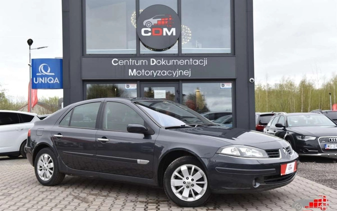 mazowieckie Renault Laguna cena 12900 przebieg: 214854, rok produkcji 2005 z Miasteczko Śląskie